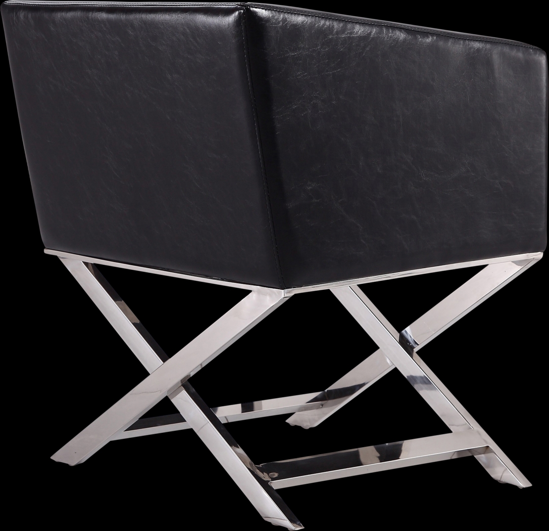 Amyjane Black Accent Chair - Thumbnail - Image 4