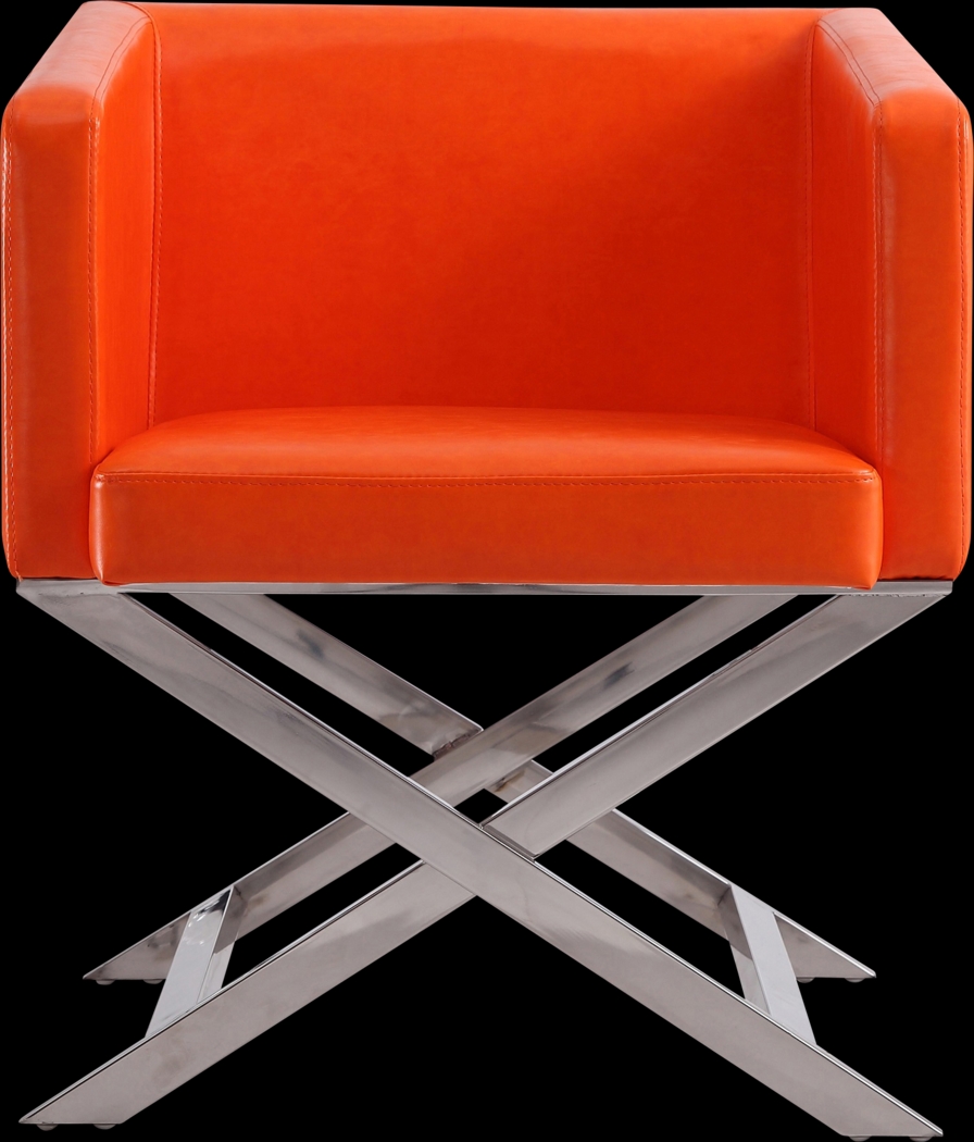 Amyjane Orange Accent Chair - Thumbnail - Image 2