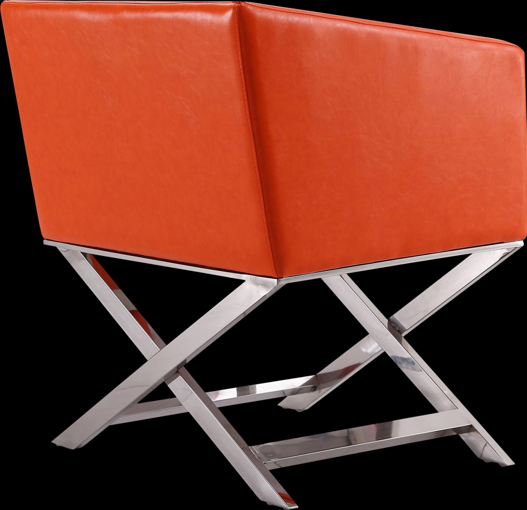 Amyjane Orange Accent Chair - Thumbnail - Image 4