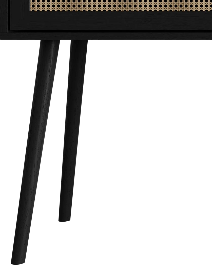 Amynus Black King Bed with Nightstands - Thumbnail - Image 10