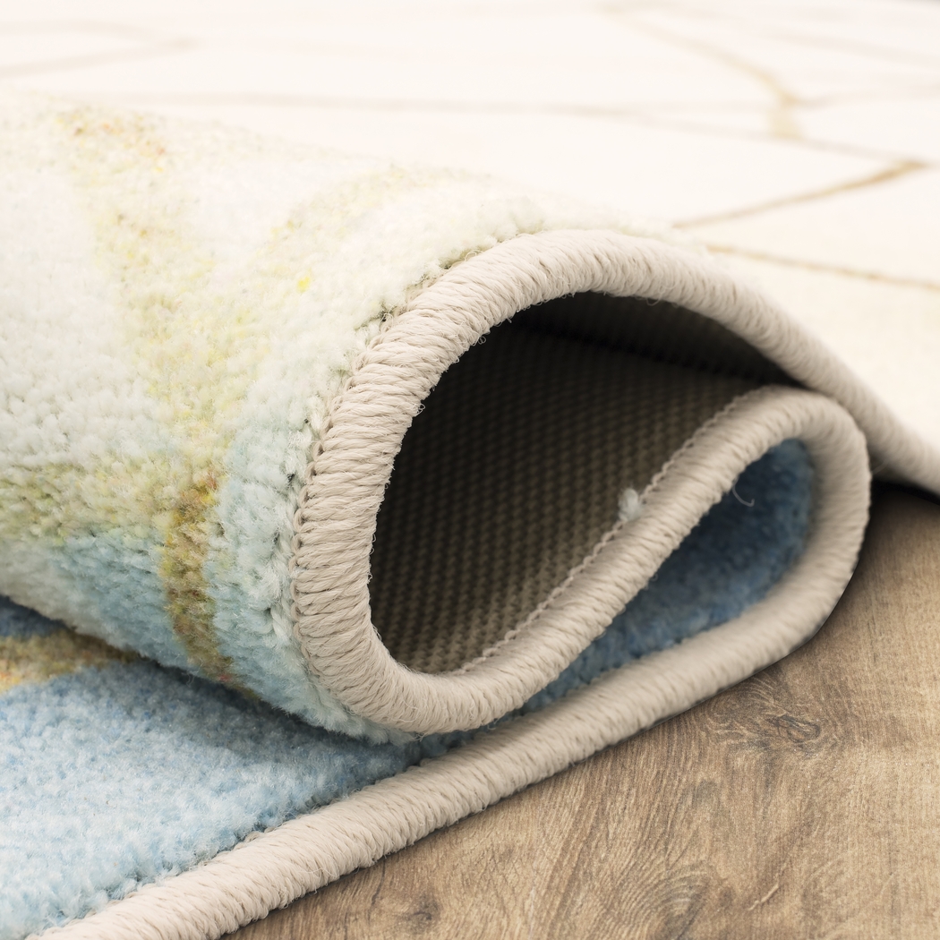 Amyra Off-White 2' x 8' Runner Rug - Thumbnail - Image 4