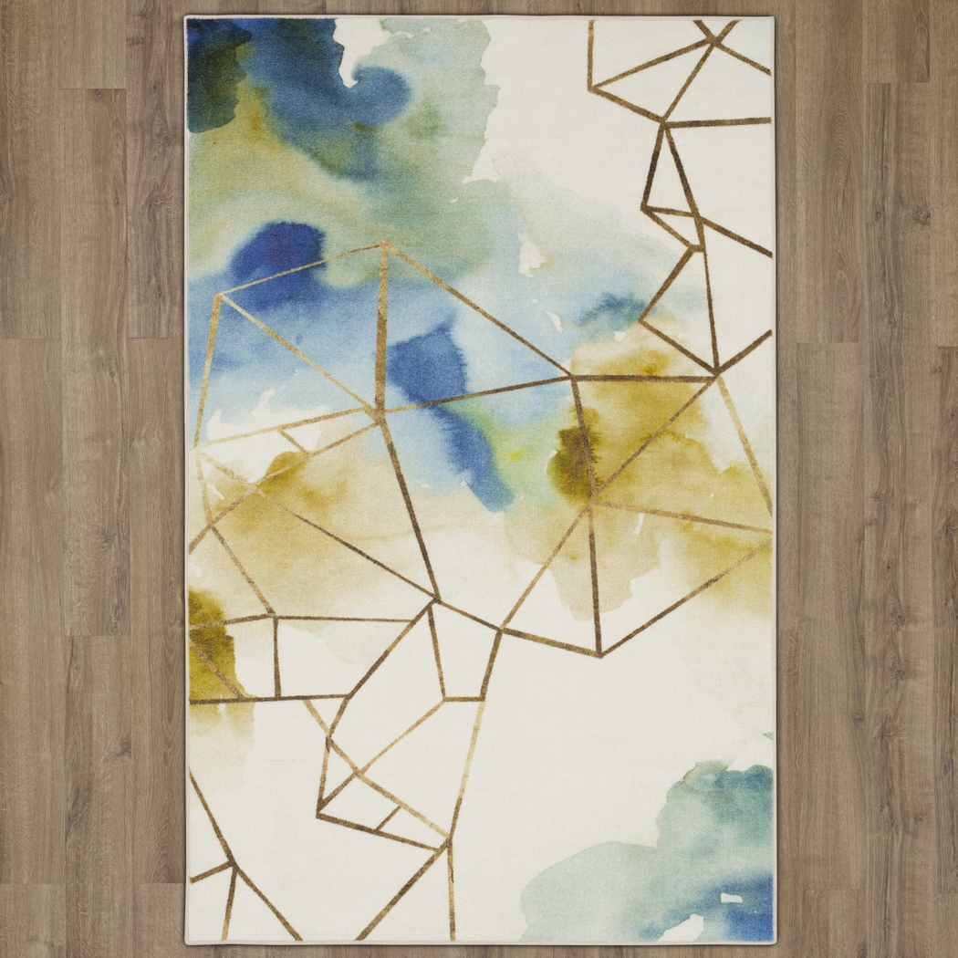 Amyra Off-White 5' x 8' Rug - Thumbnail - Image 3