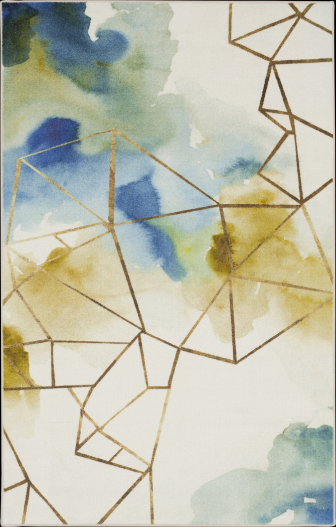 Amyra Off-White 5' x 8' Rug - Thumbnail - Image 1