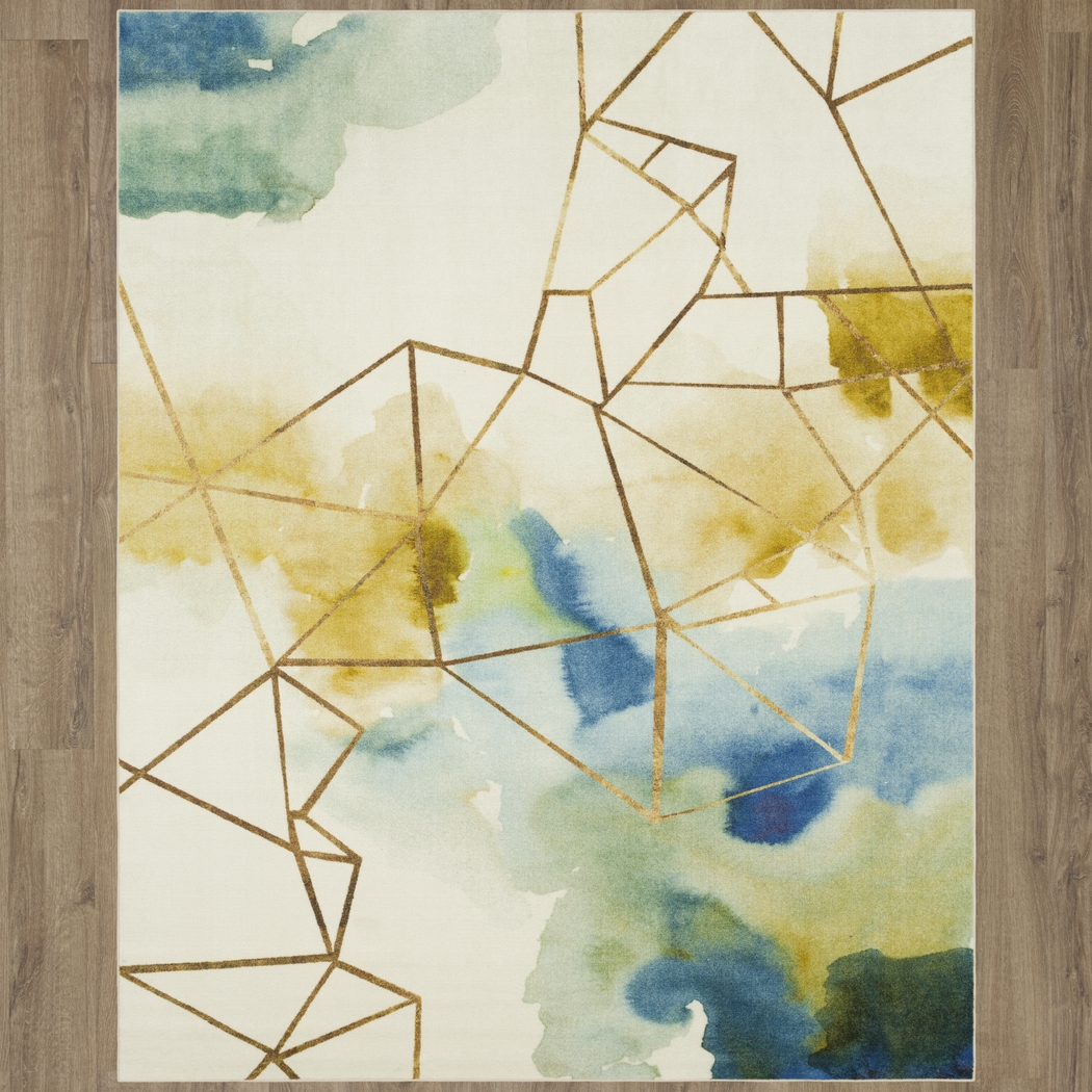 Amyra Off-White 8' x 10' Rug - Thumbnail - Image 3