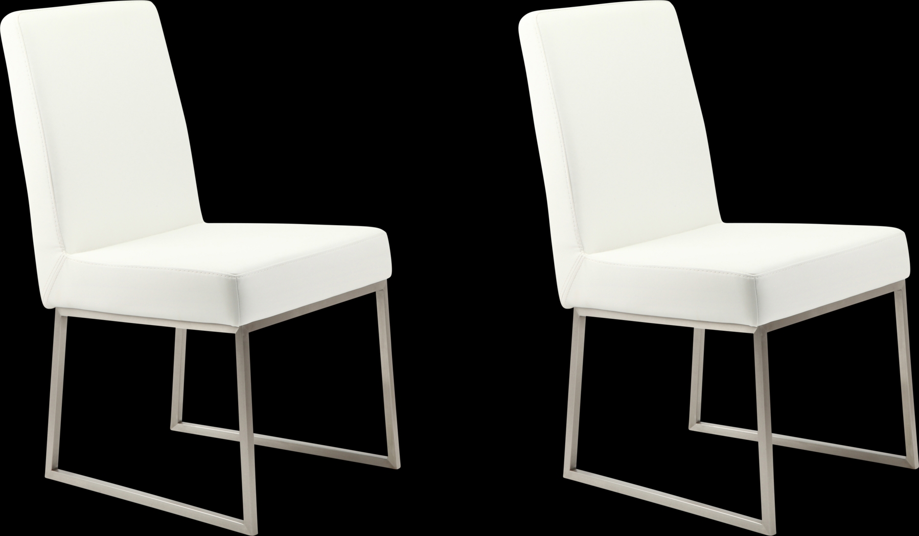 Amyruth White Side Chair, Set of 2 - Thumbnail - Image 1