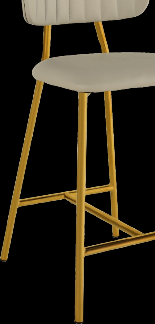 Ana Lee Beige Counter Stool, Set of 2 - Thumbnail - Image 5