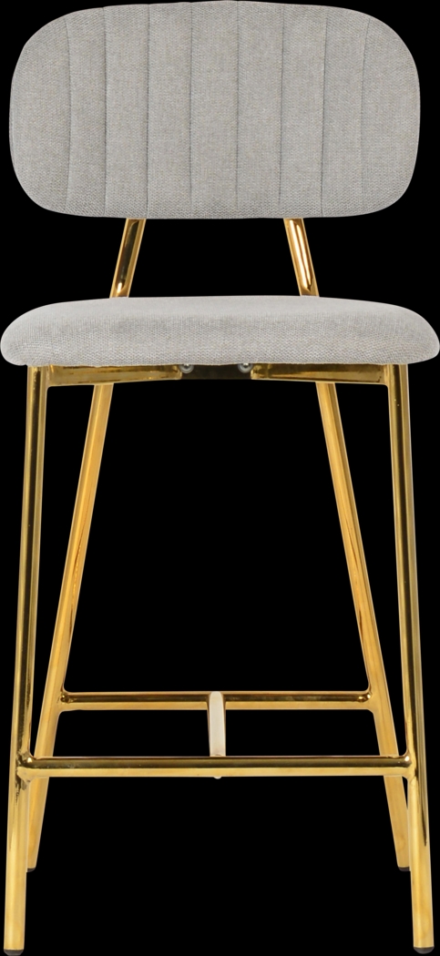 Ana Lee Gray Counter Stool, Set of 2 - Thumbnail - Image 3