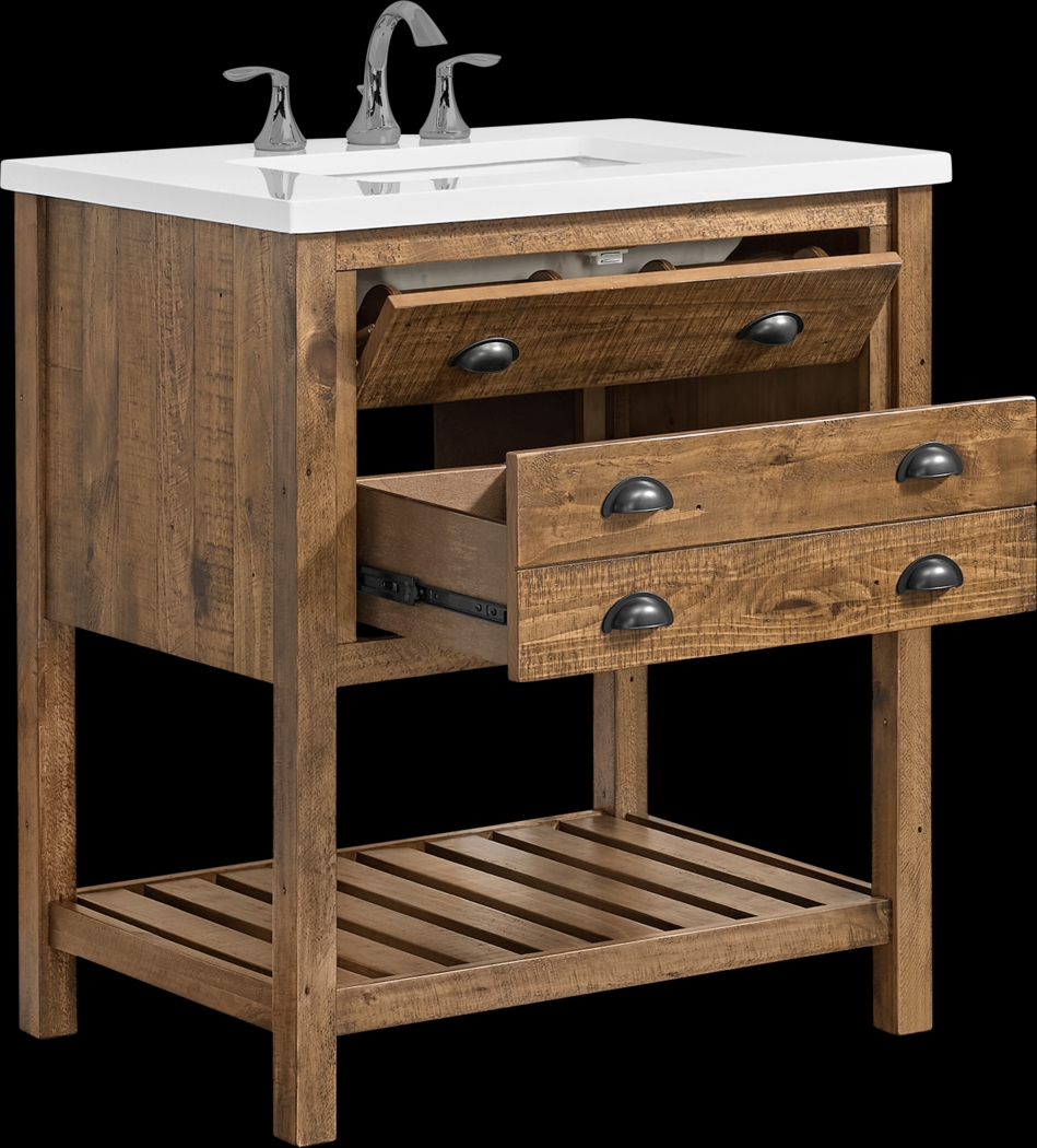 Anaar Brown Bathroom Vanity - Thumbnail - Image 6