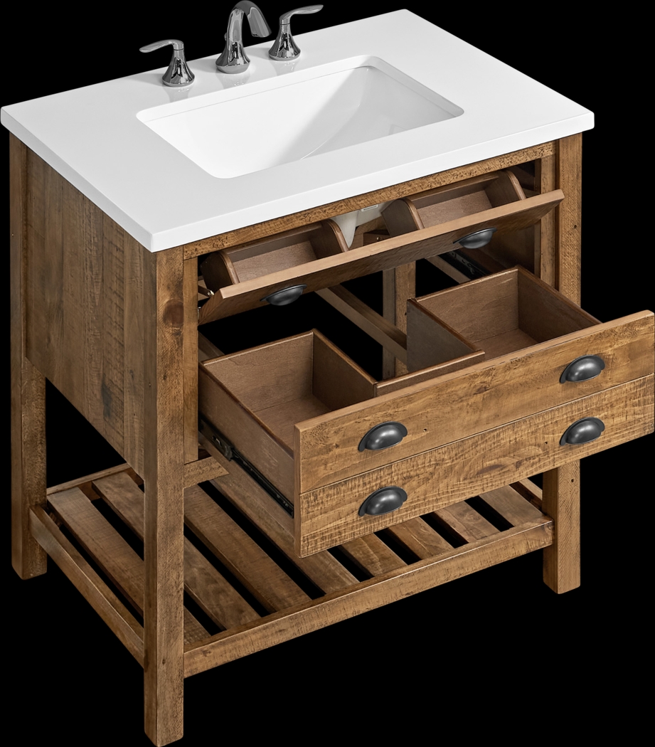 Anaar Brown Bathroom Vanity - Thumbnail - Image 10