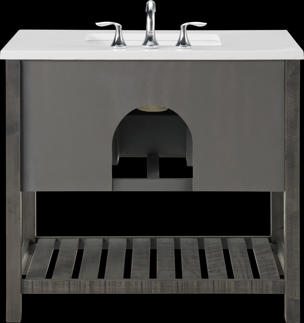 Anaar Gray Bathroom Vanity - Thumbnail - Image 8