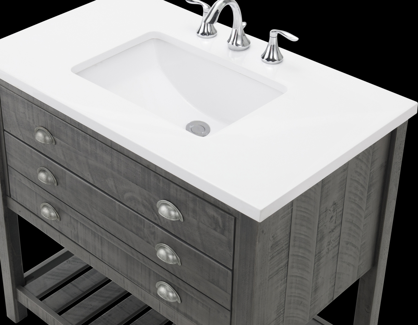 Anaar Gray Bathroom Vanity - Thumbnail - Image 9