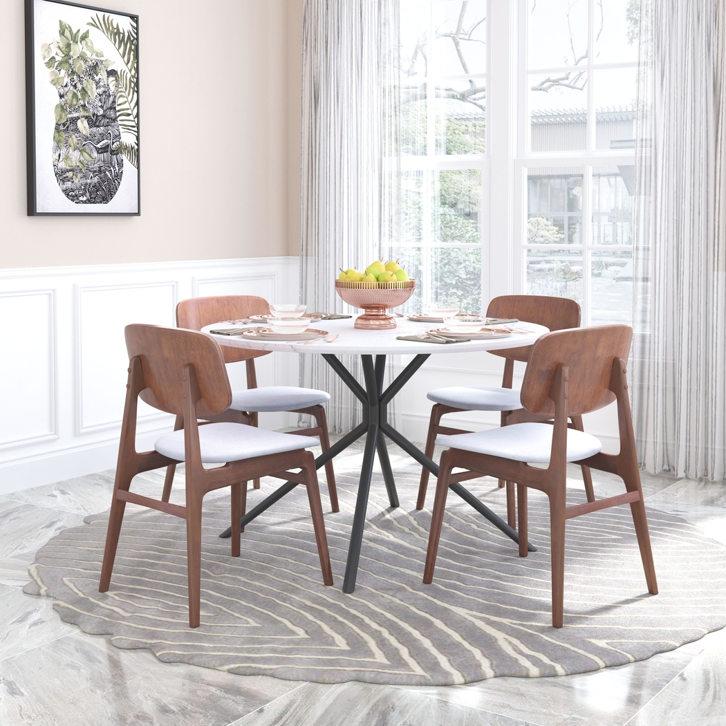 Anacosta Walnut Dining Chair, Set of 2 - Thumbnail - Image 3