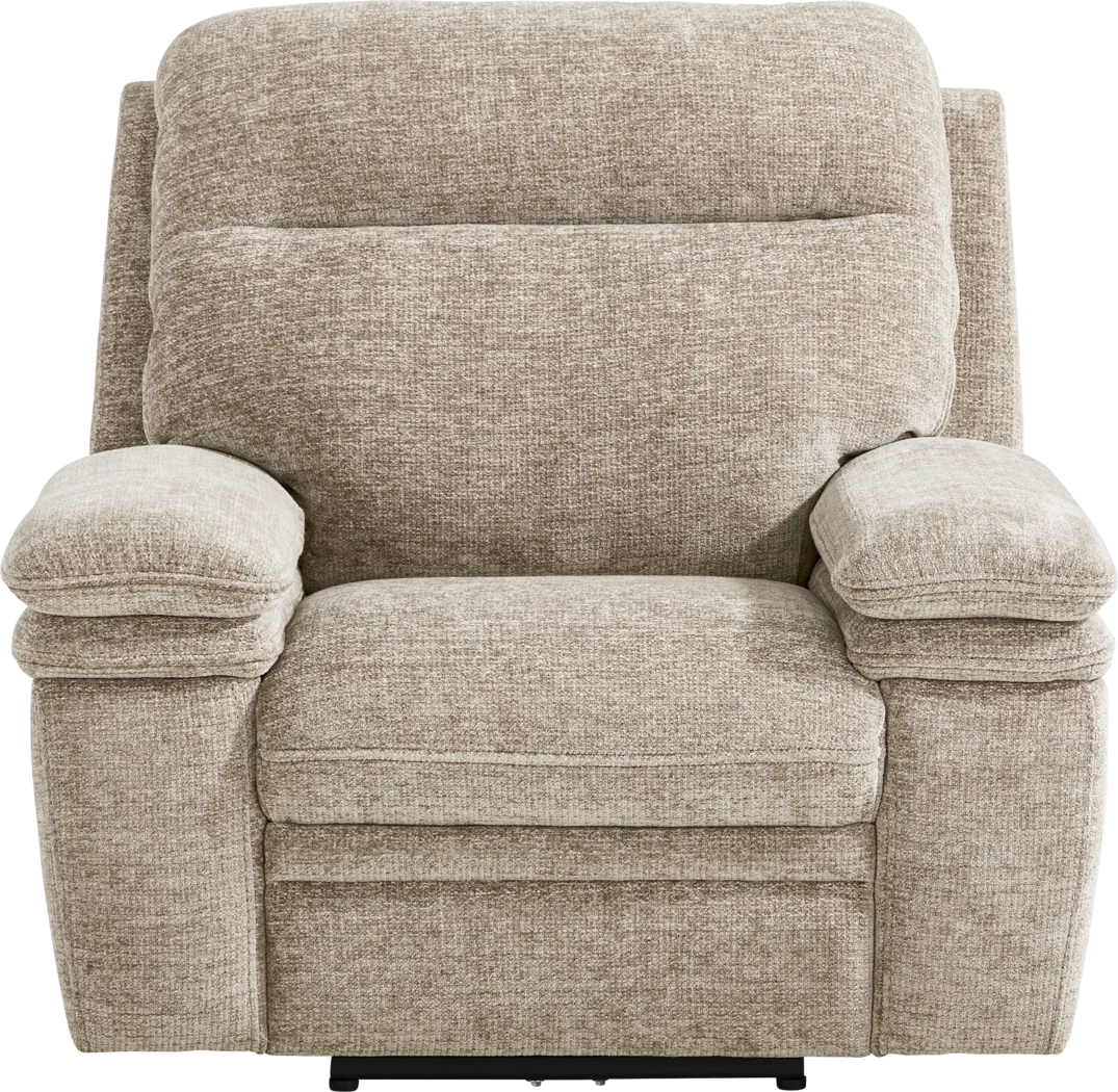 Anaheim Latte Dual Power Recliner - Thumbnail - Image 2