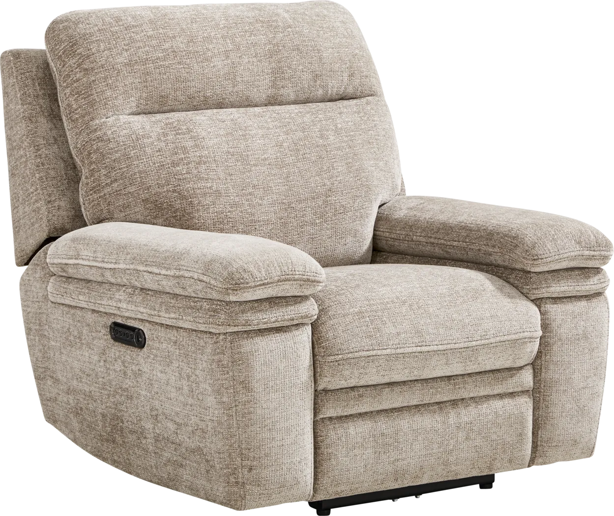 Anaheim Latte Dual Power Recliner - Thumbnail - Image 3