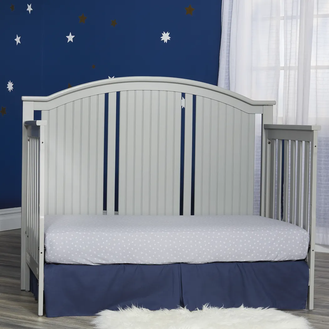 Anaheim Park Gray Convertible Crib with Toddler Rail - Thumbnail - Image 3