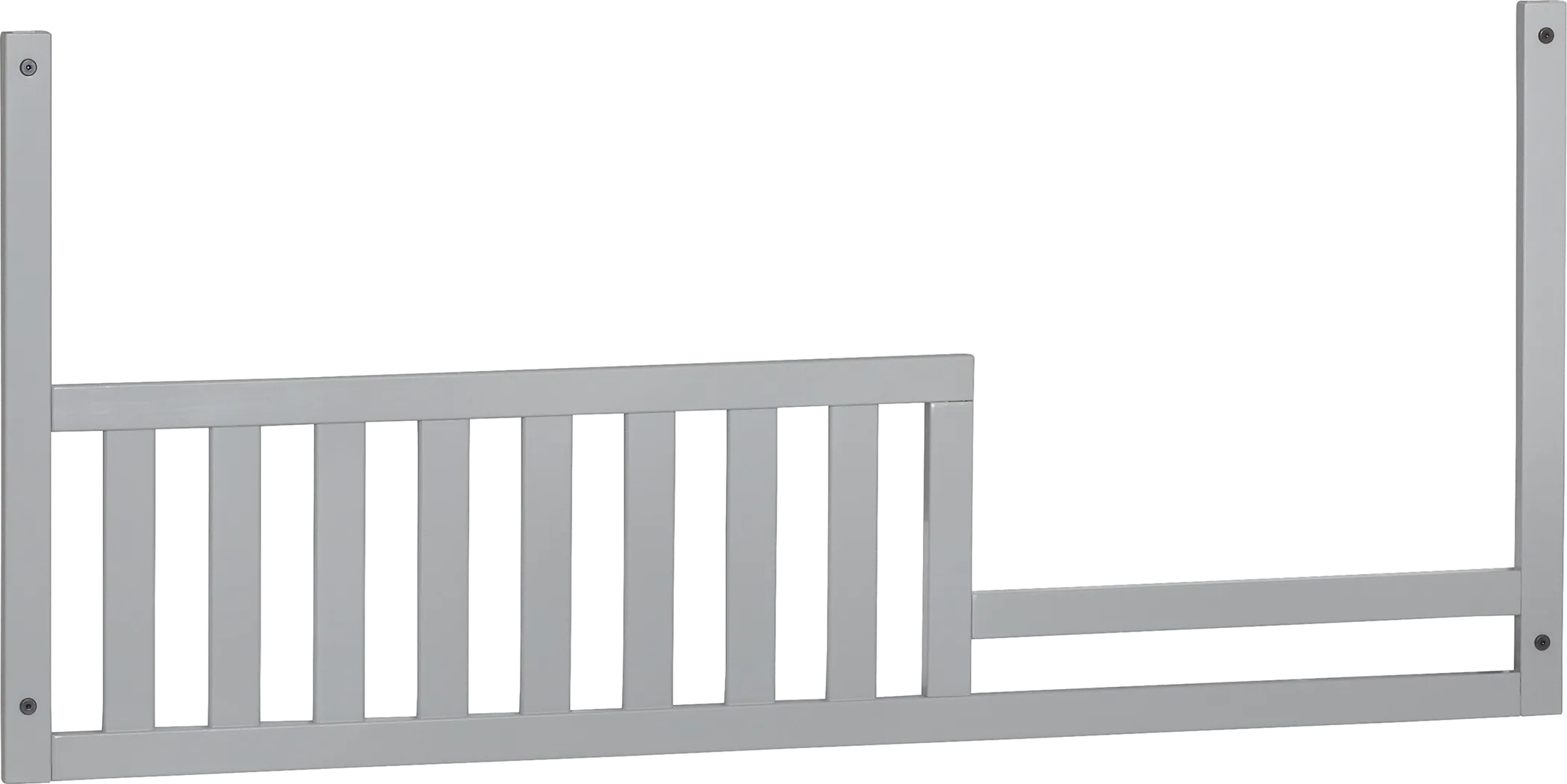 Anaheim Park Gray Convertible Crib with Toddler Rail - Thumbnail - Image 4