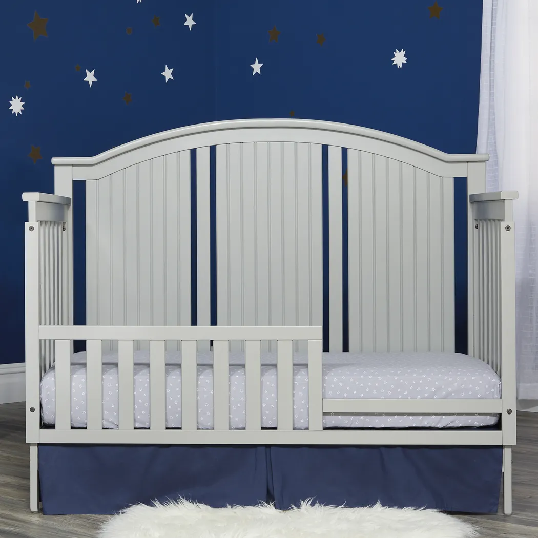 Anaheim Park Gray Convertible Crib with Toddler Rail - Thumbnail - Image 7