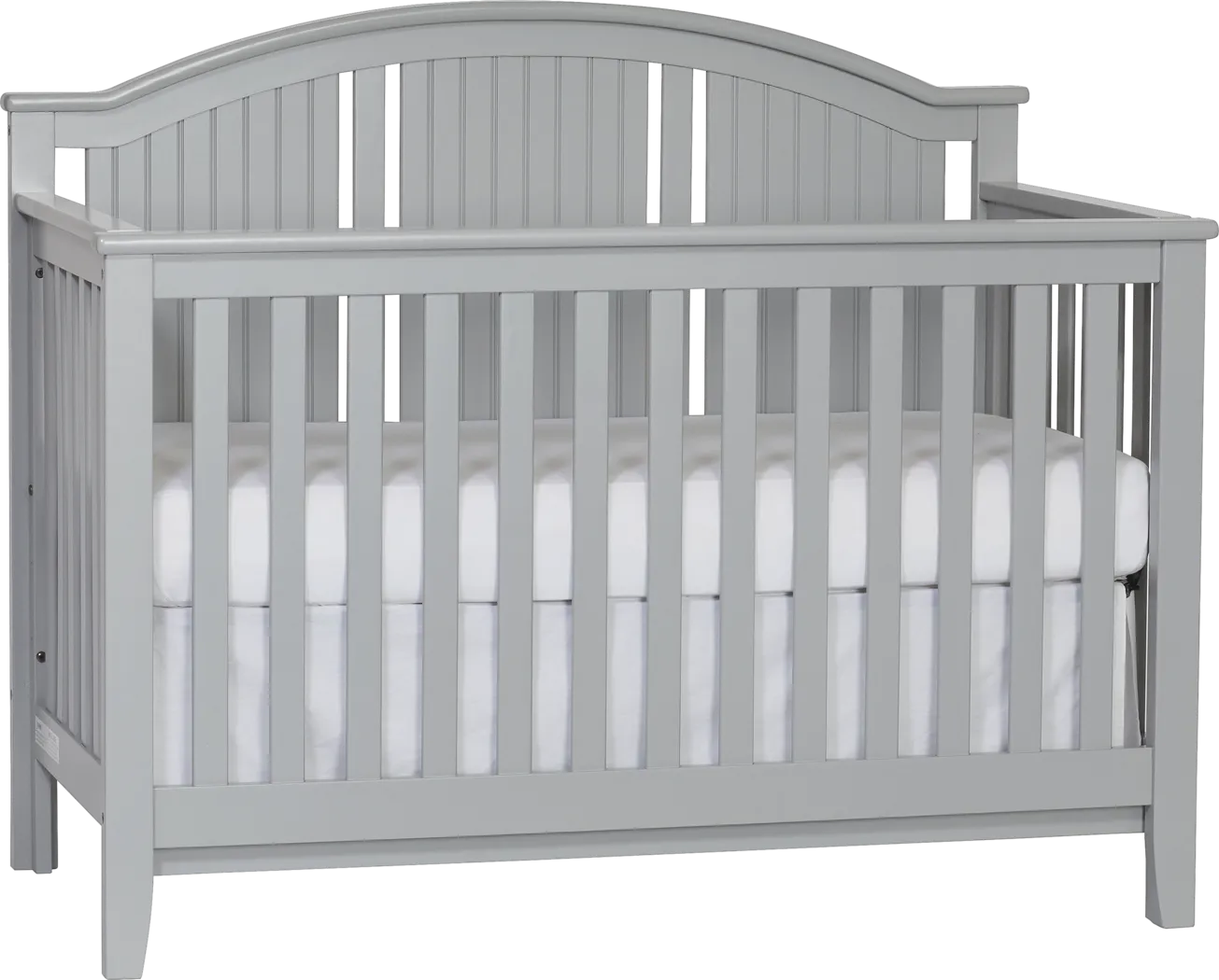 Anaheim Park Gray Convertible Crib with Toddler Rail - Thumbnail - Image 1