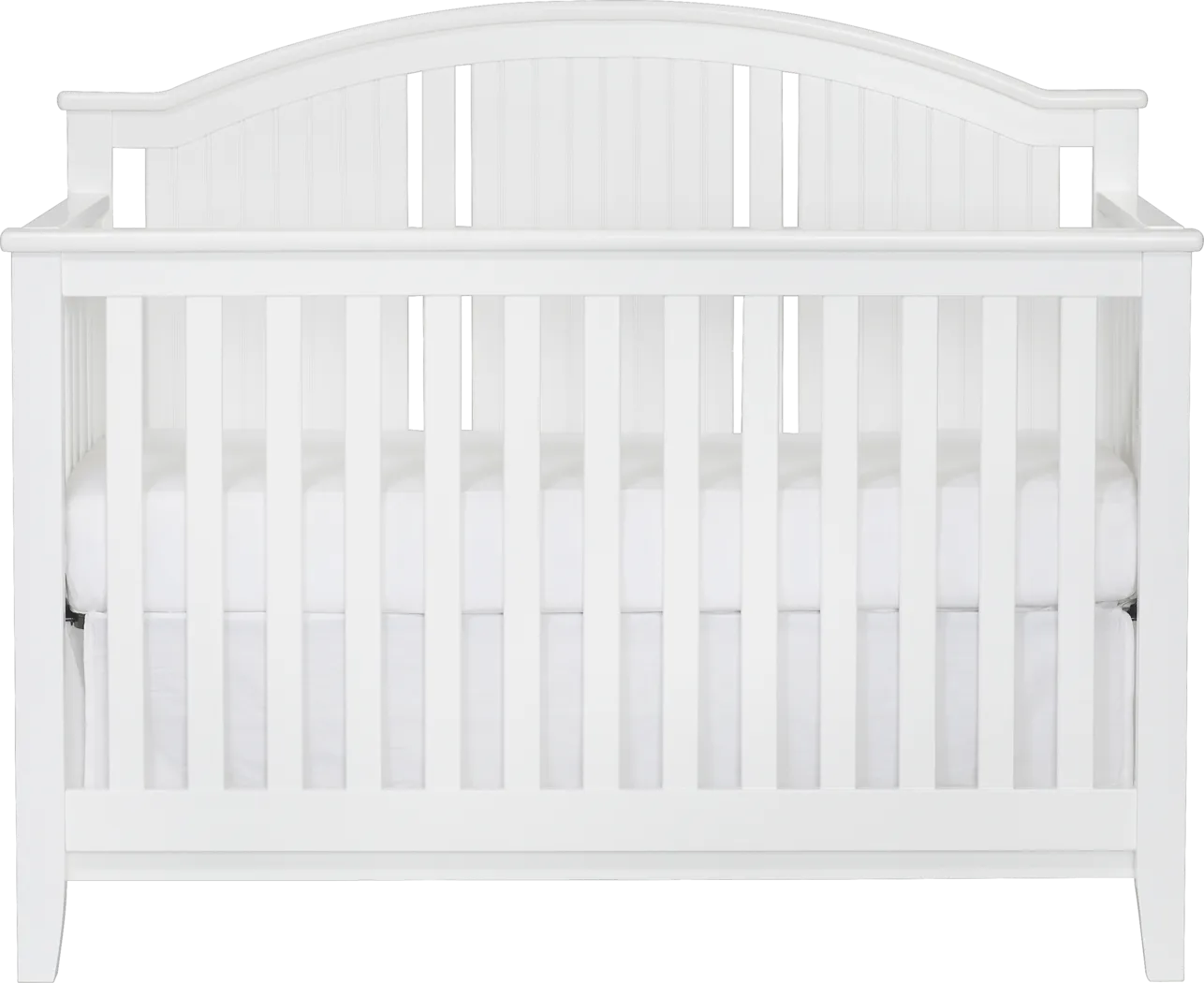 Anaheim Park White Convertible Crib with Toddler Rail - Thumbnail - Image 2