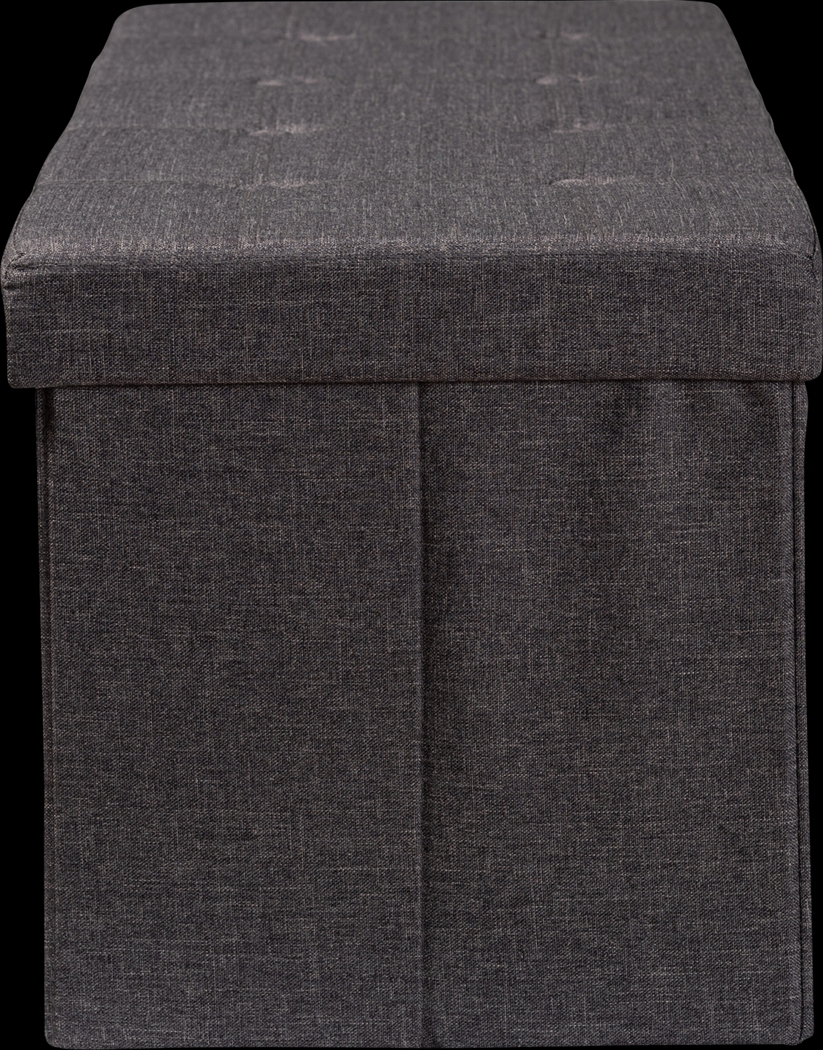 Anahita Dark Gray Ottoman - Thumbnail - Image 4