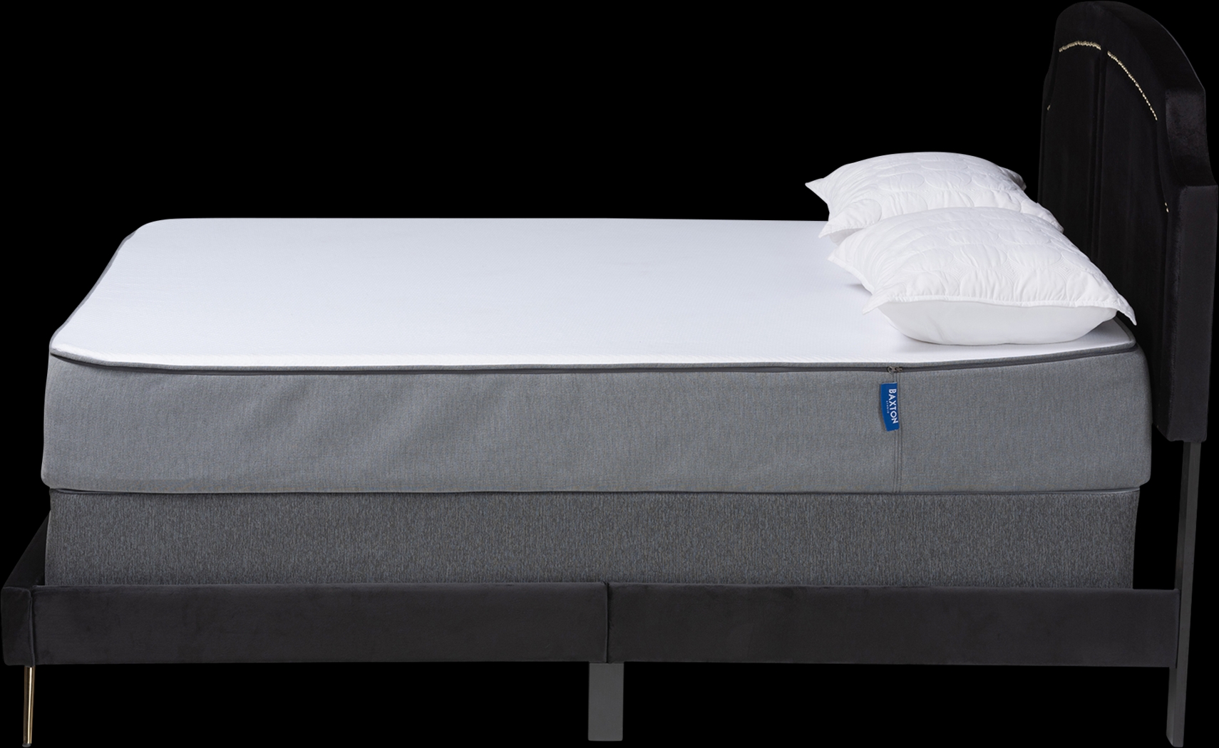 Anahma Black Queen Bed - Thumbnail - Image 3