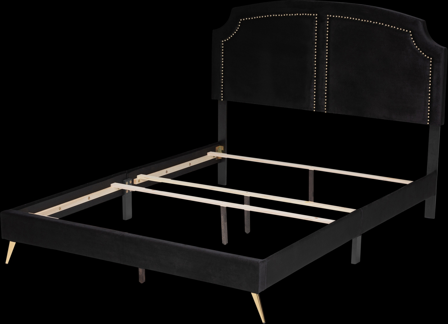 Anahma Black Queen Bed - Thumbnail - Image 4