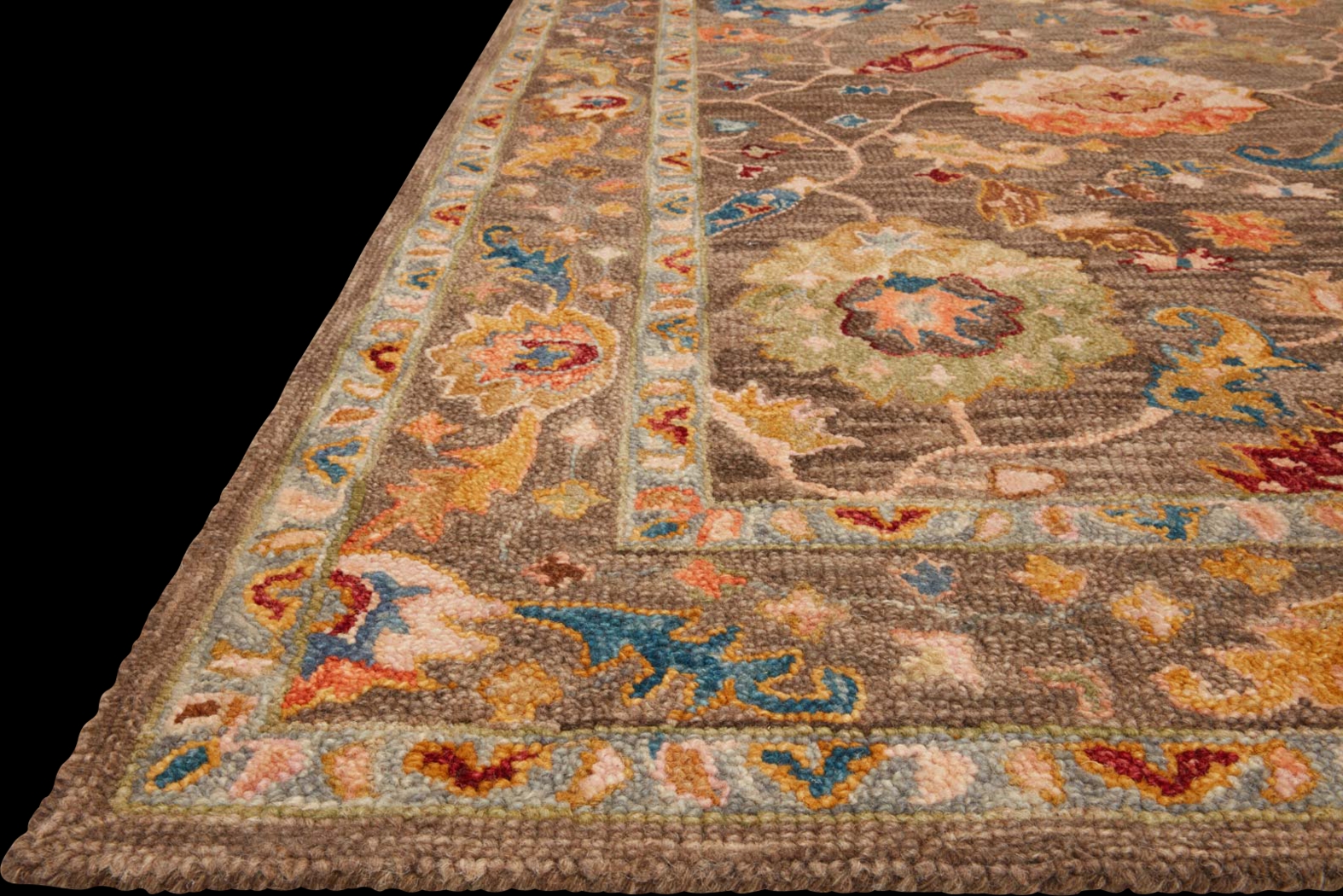 Anaia Charcoal 7'9 x 9'9 Rug - Thumbnail - Image 2