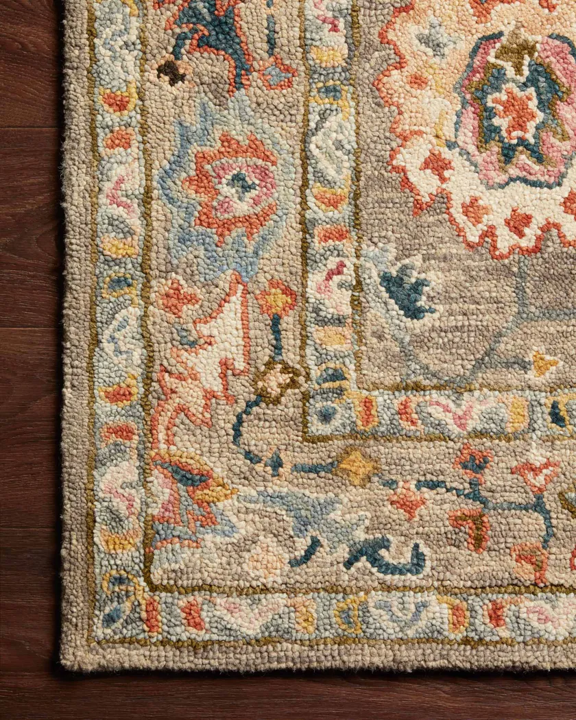 Anaia Gray 5' x 7'6 Rug - Thumbnail - Image 2