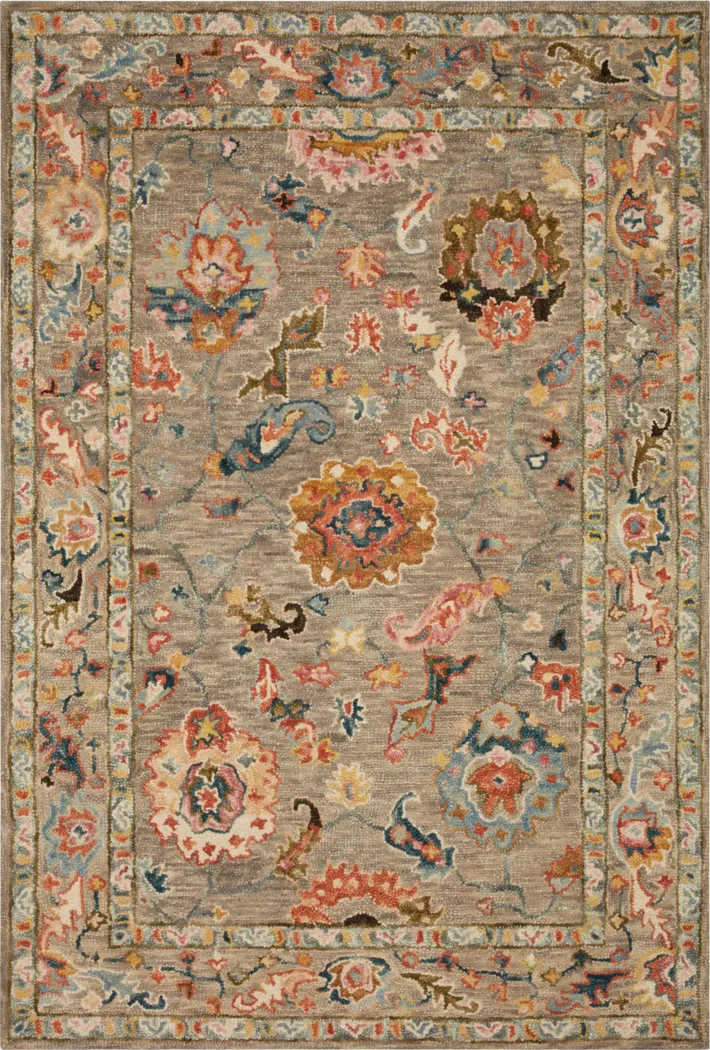 Anaia Gray 8'6 x 12' Rug - Thumbnail - Image 1