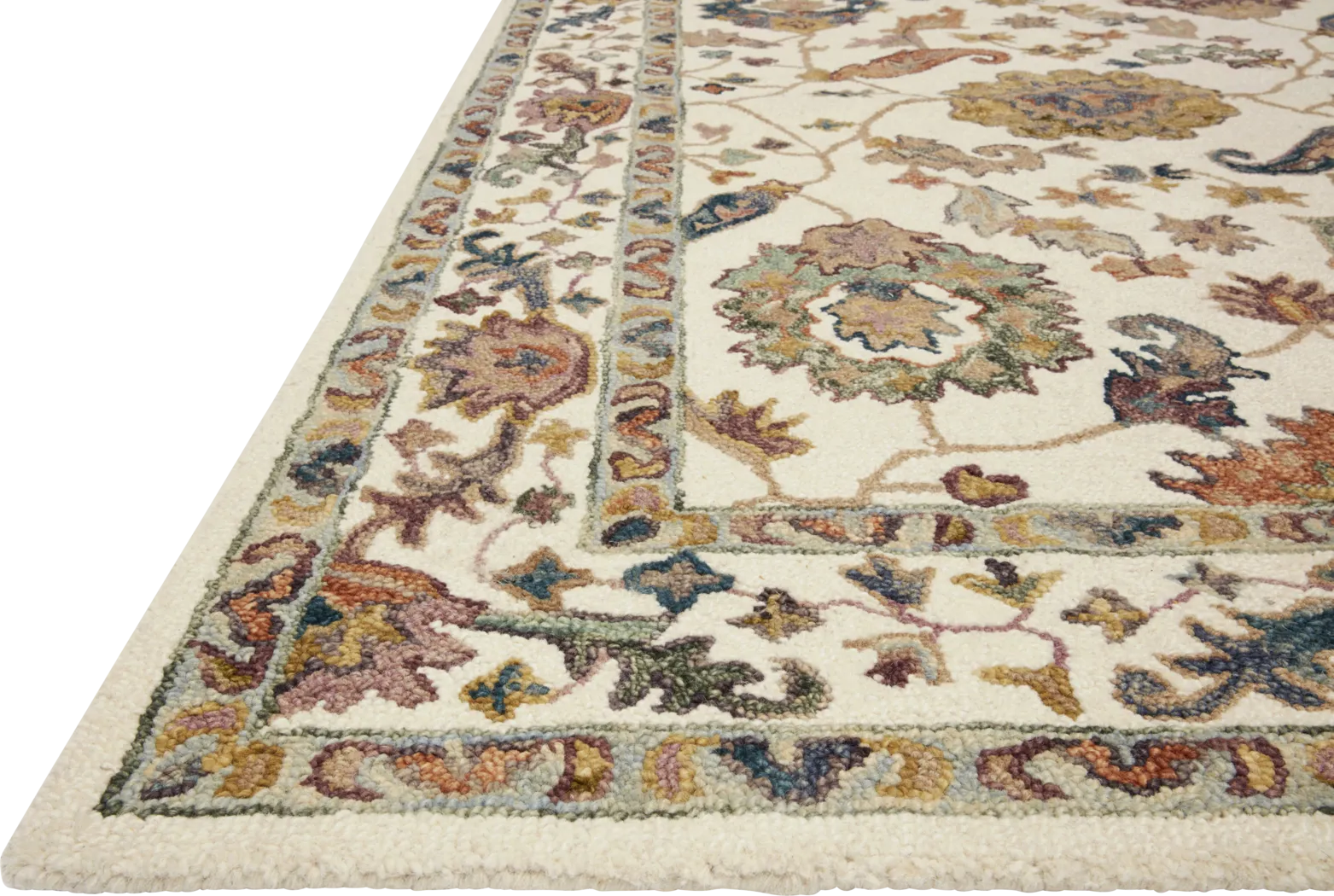 Anaia White 5' x 7'6 Rug - Thumbnail - Image 2