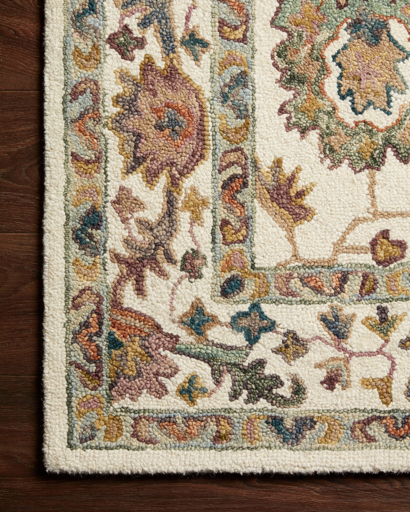 Anaia White 7'9 x 9'9 Rug - Thumbnail - Image 3
