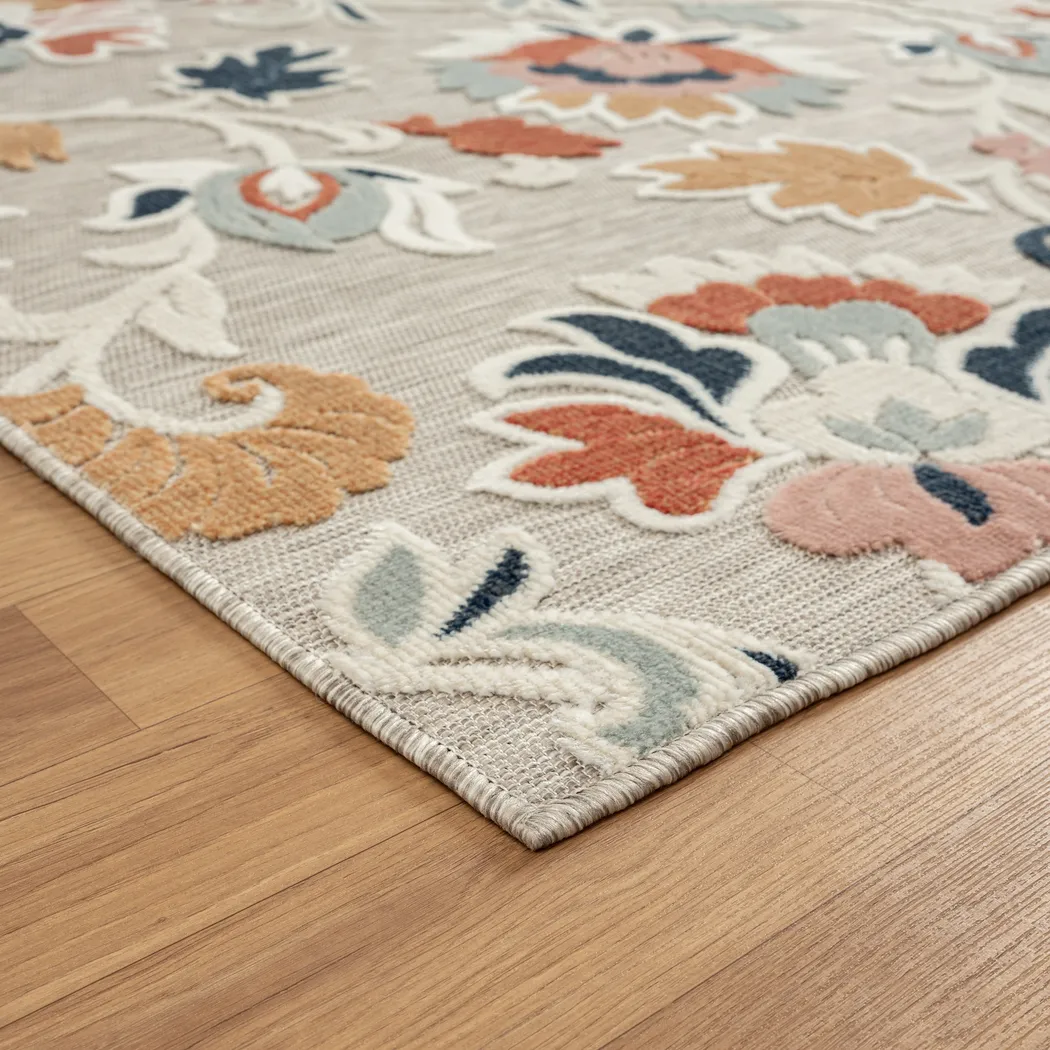 Anailas Gray 7'9 x 9'9 Rug - Image 7