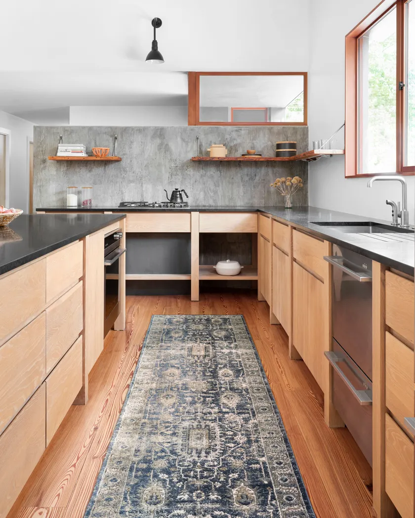 Anala Blue 2'8 x 7'6 Rug - Thumbnail - Image 2