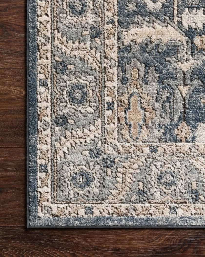 Anala Blue 5'3 x 7'6 Rug - Thumbnail - Image 4