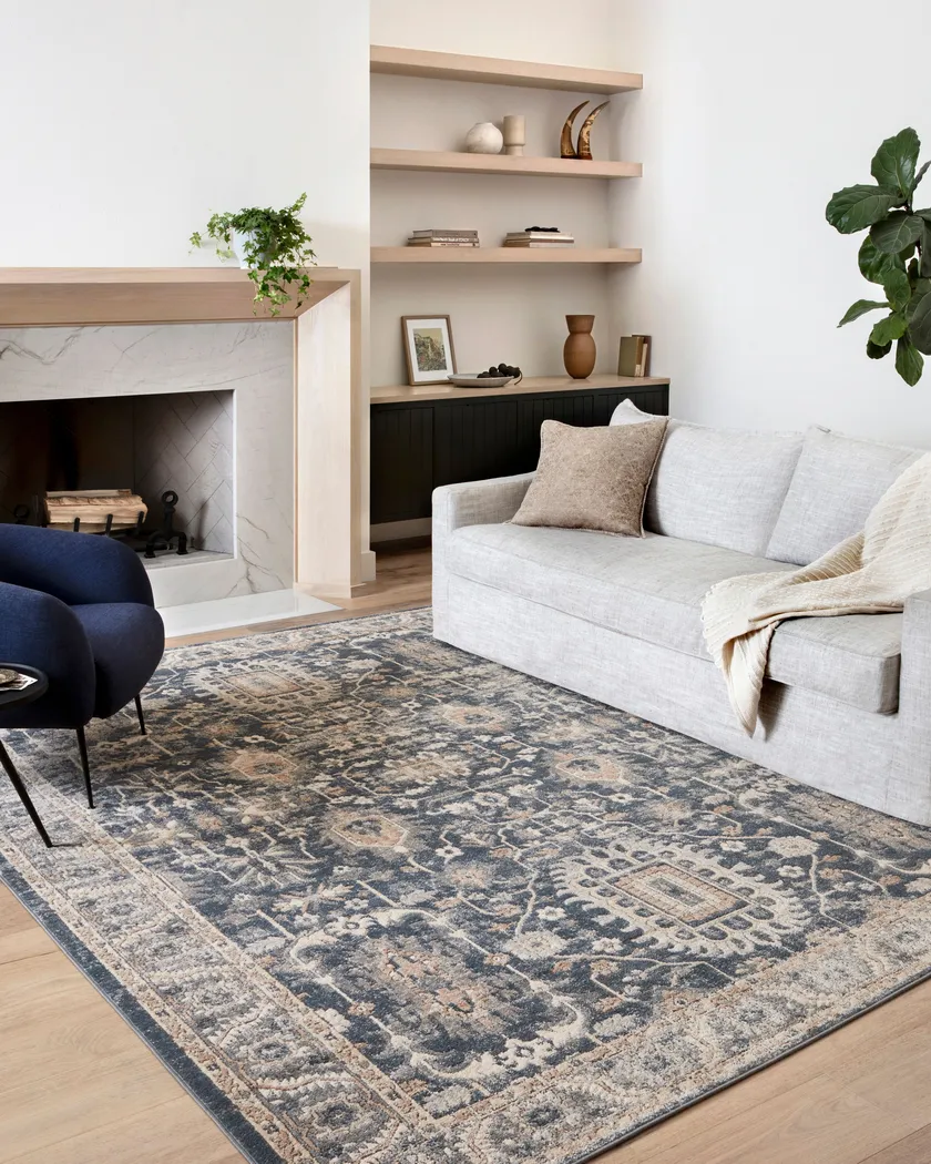 Anala Blue 7'11 x 10'6 Rug - Thumbnail - Image 2