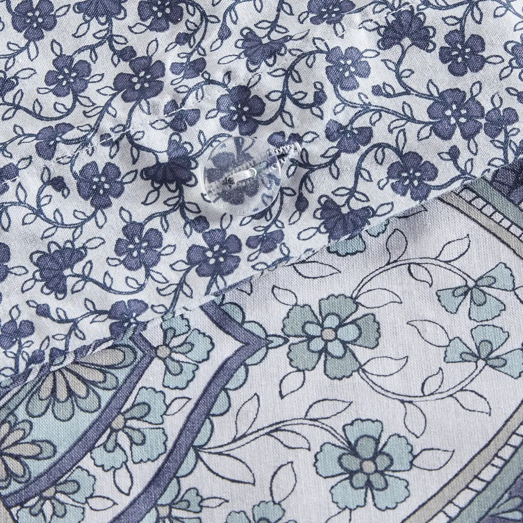 Analeah Blue 7 Pc King Duvet Cover Set - Thumbnail - Image 14