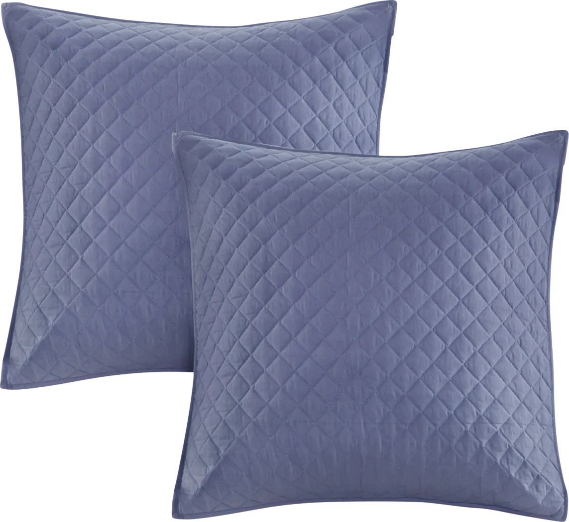 Analeah Blue 7 Pc King Duvet Cover Set - Thumbnail - Image 6