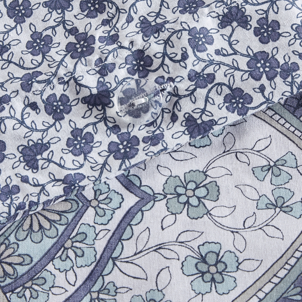 Analeah Blue 7 Pc Queen Duvet Cover Set - Thumbnail - Image 14