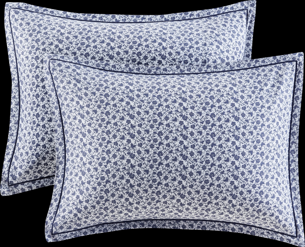 Analeah Blue 7 Pc Queen Duvet Cover Set - Thumbnail - Image 5