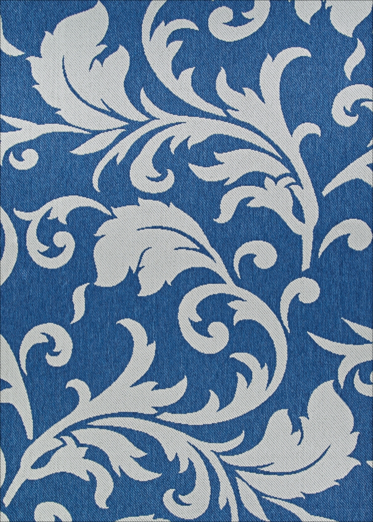 Analiz Blue 8'6 x 13' Indoor/Outdoor Rug - Thumbnail - Image 1