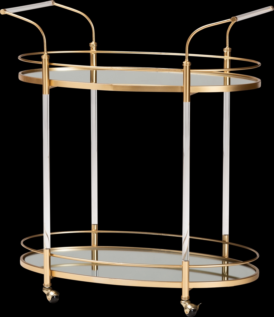 Anamax Gold Bar Cart - Thumbnail - Image 1