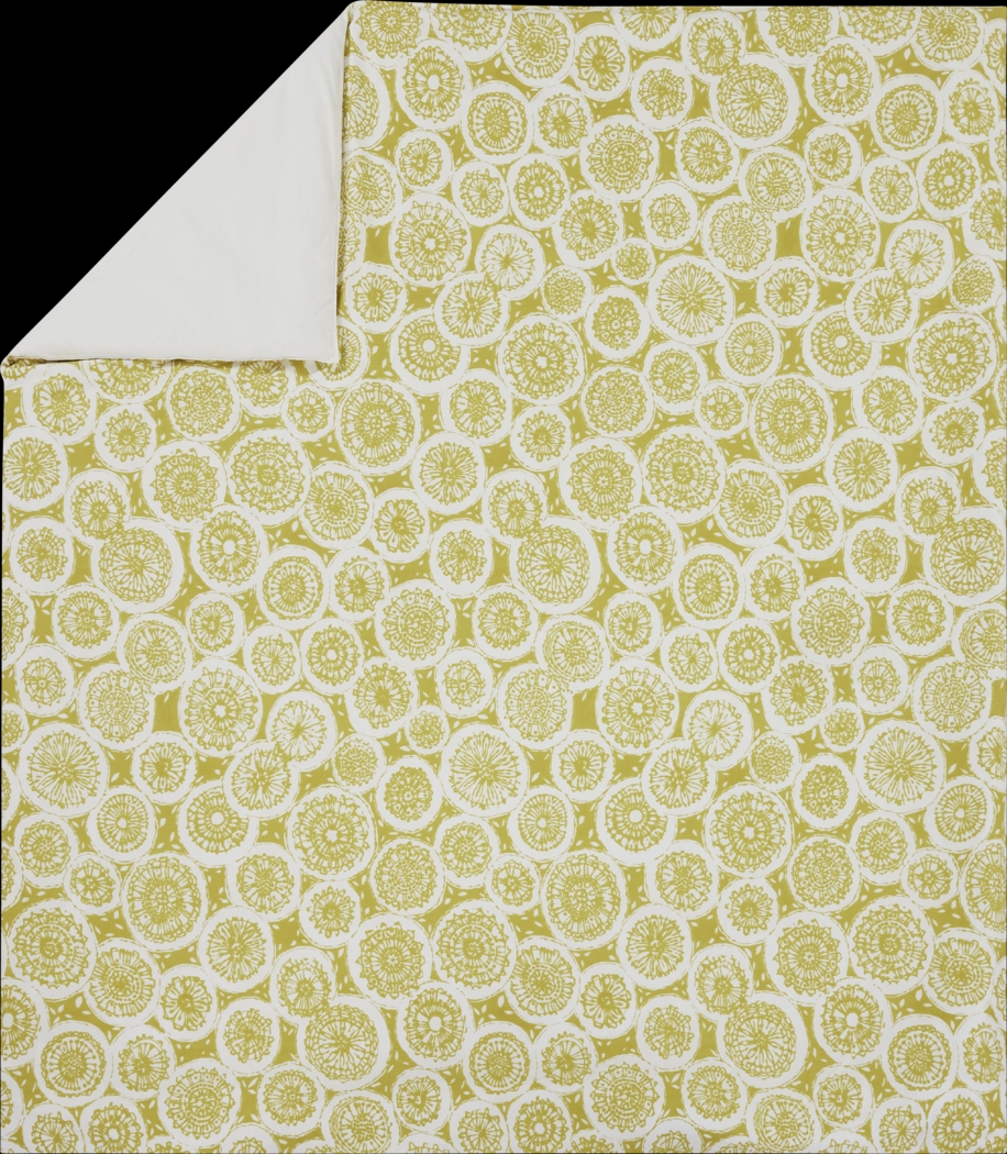 Anandale Yellow 3 Pc King Duvet Set - Thumbnail - Image 5