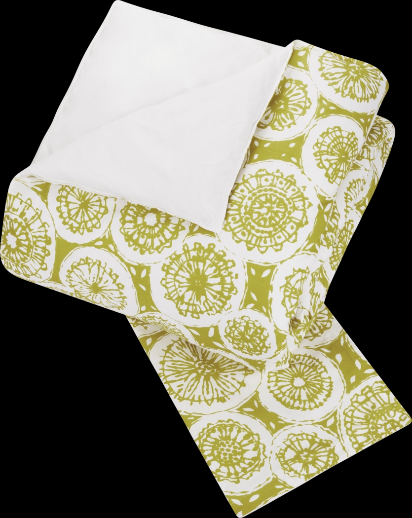 Anandale Yellow 3 Pc King Duvet Set - Thumbnail - Image 10