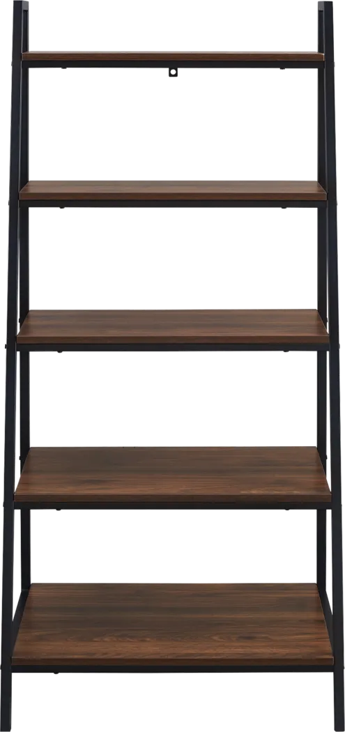 Anarose Walnut Bookcase - Thumbnail - Image 2