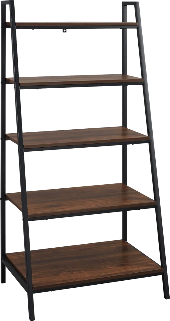 Anarose Walnut Bookcase - Thumbnail - Image 1