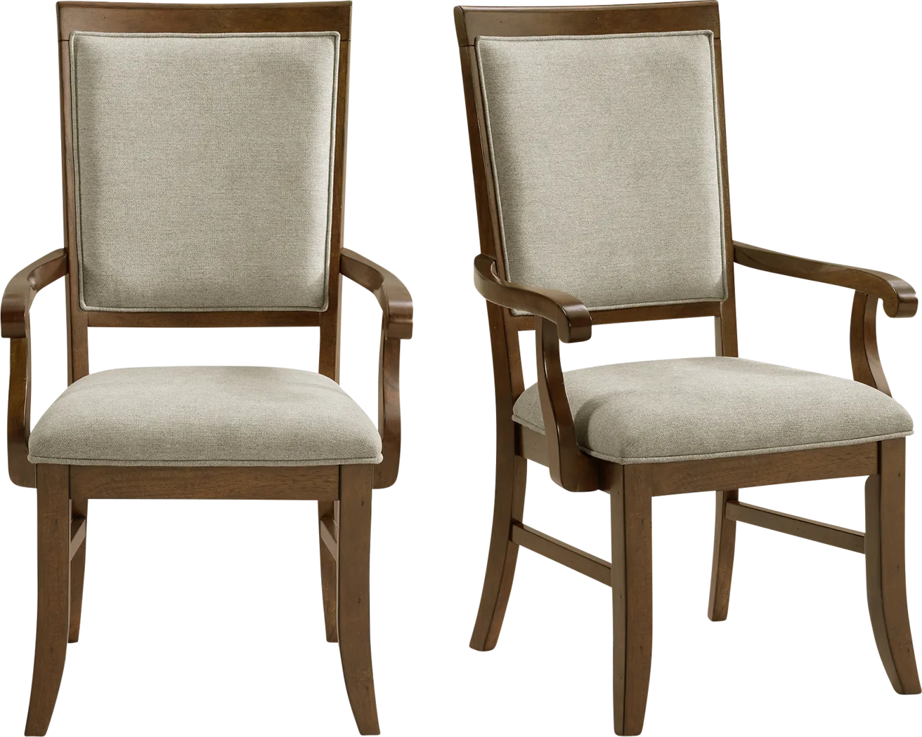 Anastas Brown Arm Chair - Thumbnail - Image 3