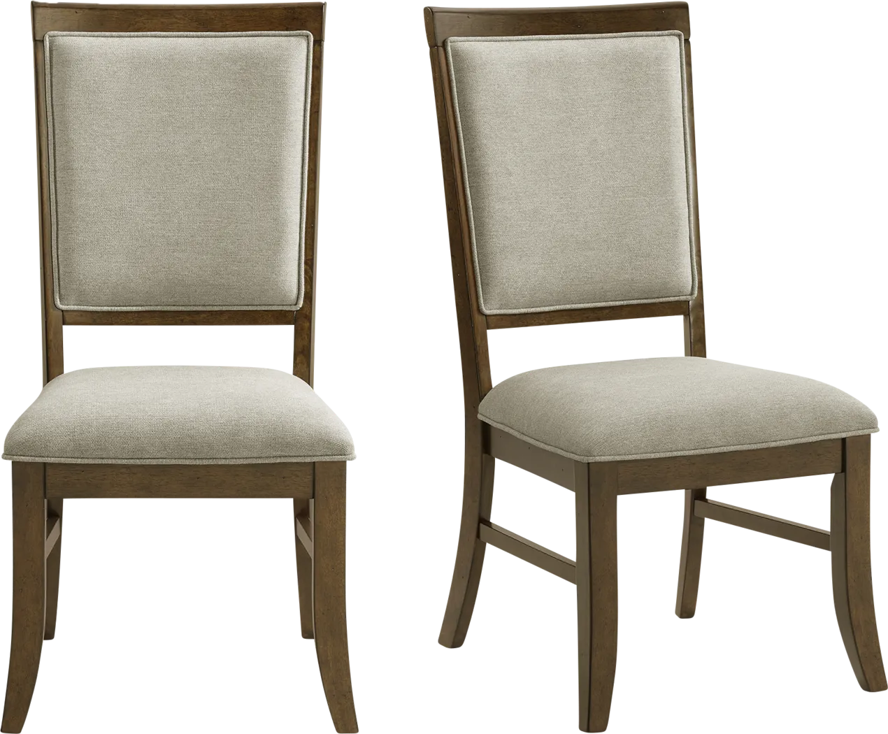 Anastas Brown Side Chair, Set of 2 - Thumbnail - Image 6