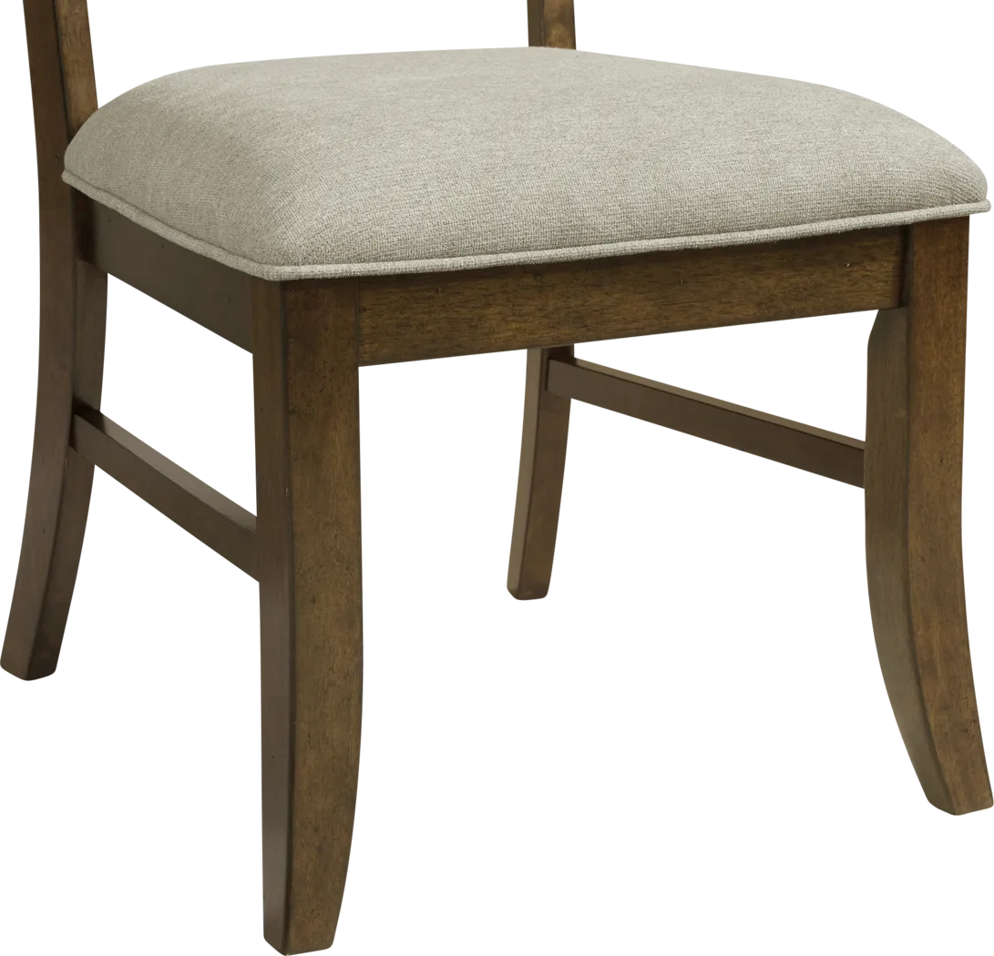 Anastas Brown Side Chair, Set of 2 - Thumbnail - Image 8