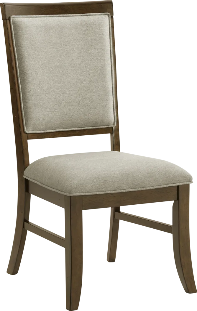 Anastas Brown Side Chair, Set of 2 - Thumbnail - Image 1