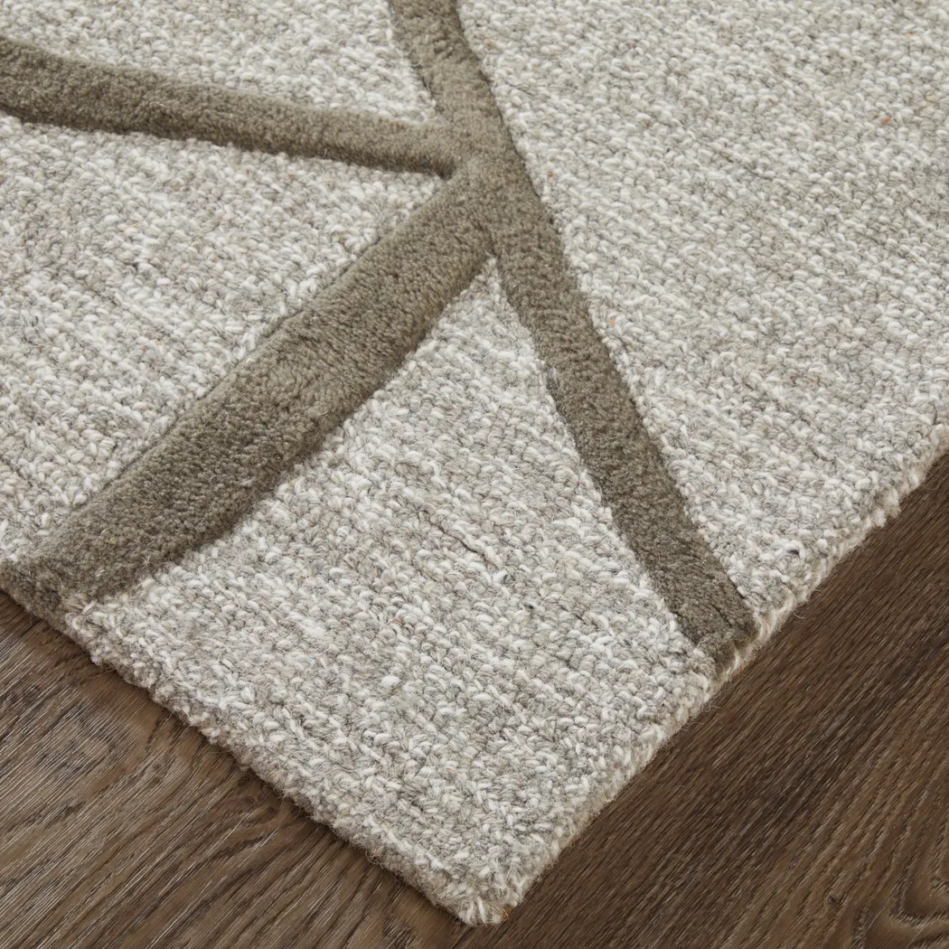 Anastase Gray 3'6 x 5'6 Rug - Thumbnail - Image 4